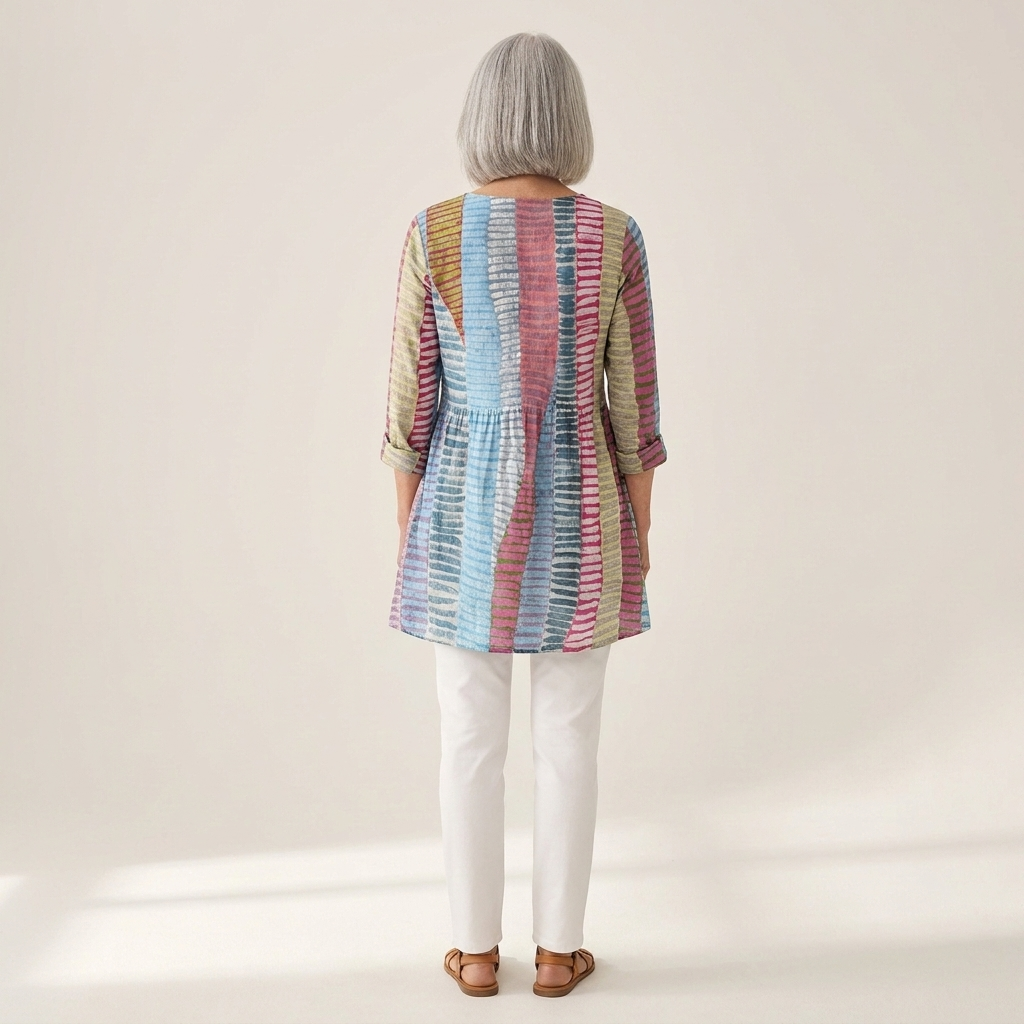 Noa - Blouse longue imprimée