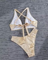 Bikini Boucle Métal Design