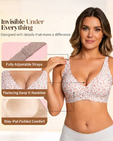 Soutien-Gorge Push-Up Sans Couture Et Sans Armature Confortable