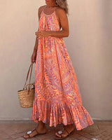 Robe nuisette avec imprimé
