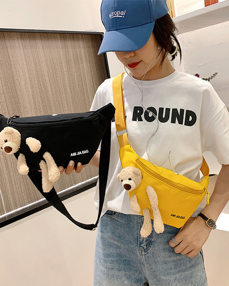 Sac à bandoulière en forme d&