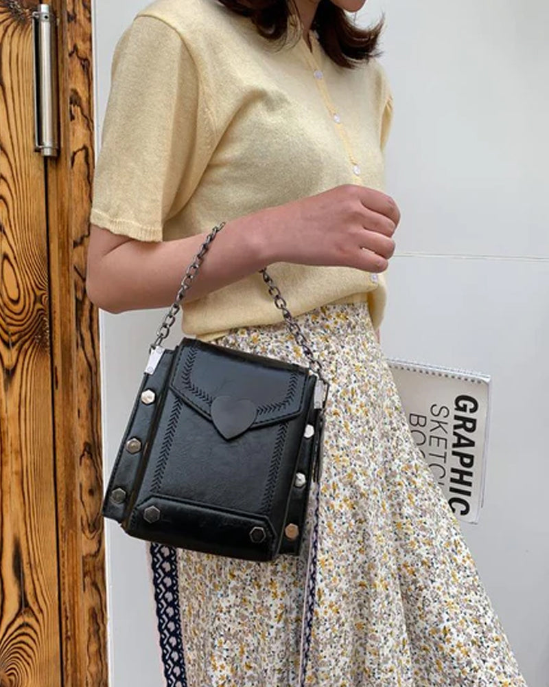 Mini sac chaîne femme