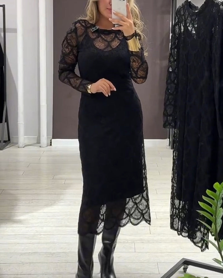 Ensemble Cover Up &amp; Robe Cami Dentelle