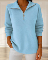 Pull Tendance À Demi-Zip