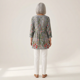 Sloane - Blouse longue imprimée