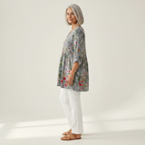 Sloane - Blouse longue imprimée