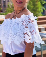 Blouse Dentelle Design Mode
