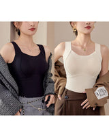 Bra Femmes Maillots De Corps Thermiques Avec Intégré