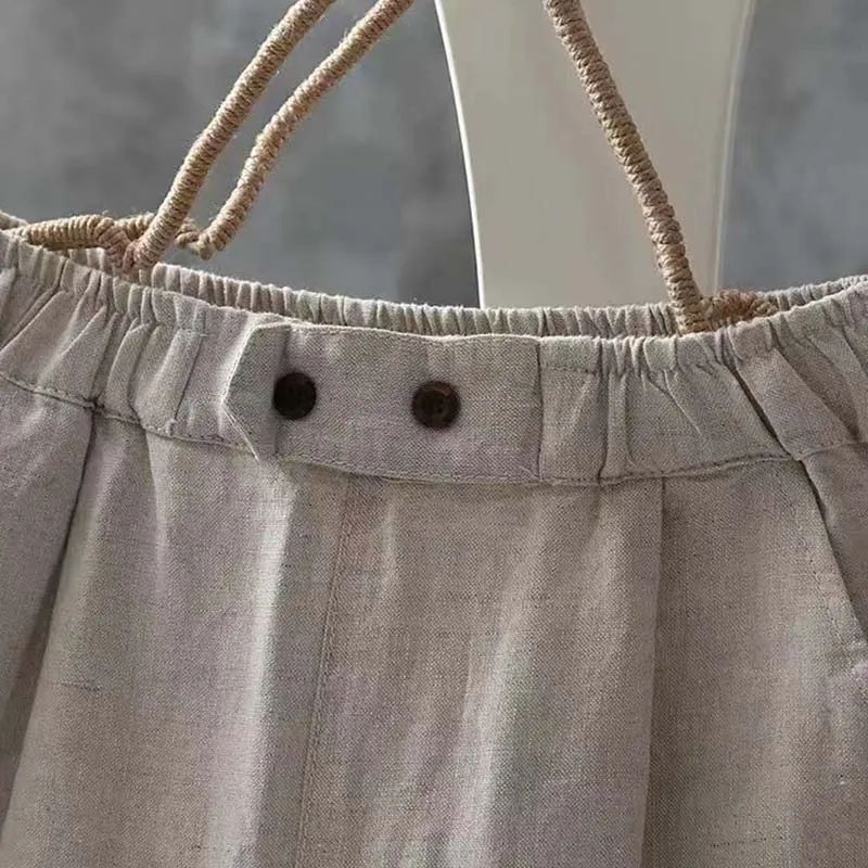 Betania | Pantalon Classique en Lin avec Confort Quotidien pour Femme
