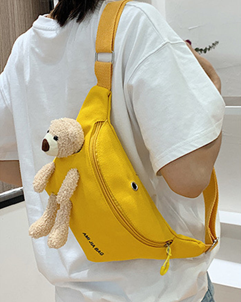 Sac à bandoulière en forme d&