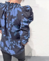 Blouse Manche Bouffante Volant