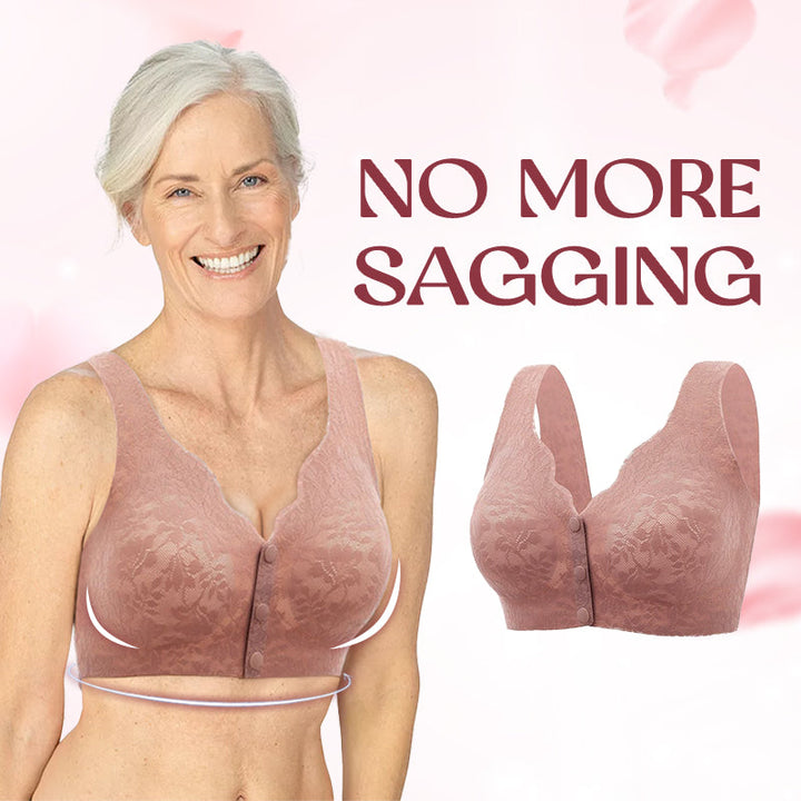 Soutien-Gorge En Dentelle À Fermeture Frontale Et Couverture Intégrale Zero Feel