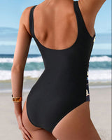 Maillot De Bain Une Pièce Décontracté Imprimé