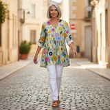 Remi - Blouse longue imprimée