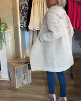 Cardigan de couleur unie