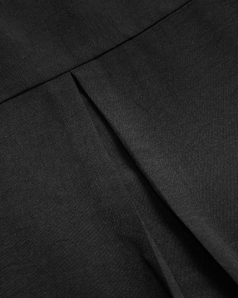 Haut décontracté à empiècements et boutons à sequins