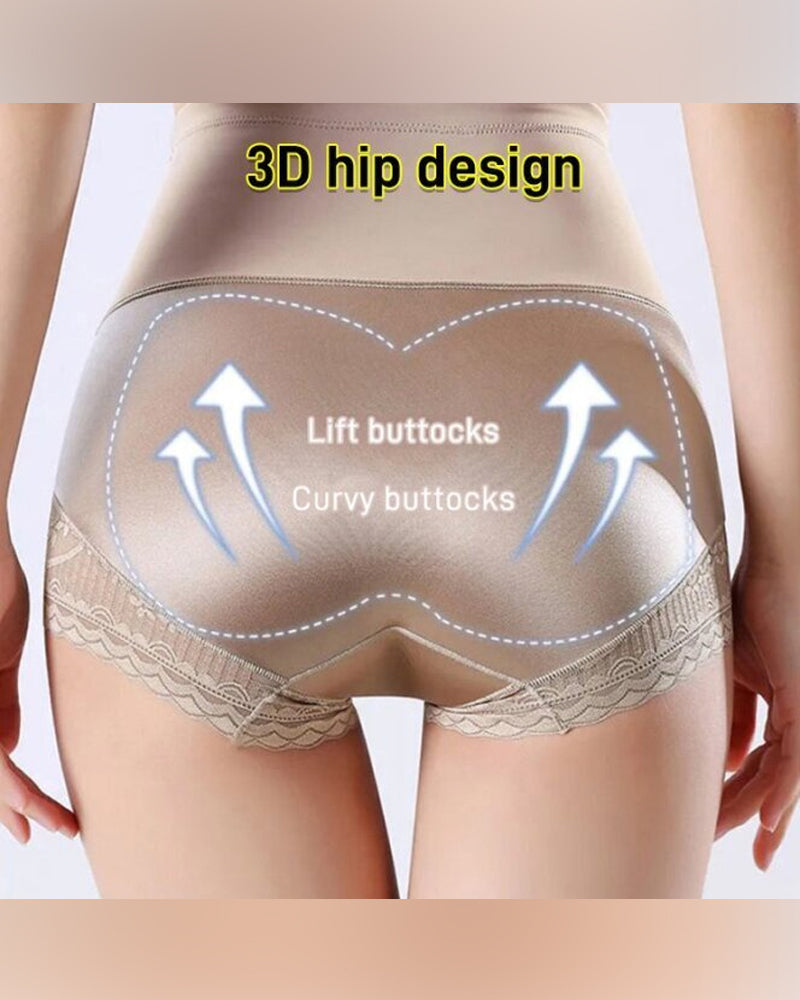 Sous-Vêtements Soyeux Haute Taille Galbant
