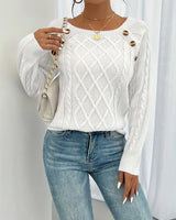 Pull Uni Manches Raglan Boucle Point De Câble