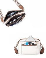 Sac bandoulière zippé multifonctionnel
