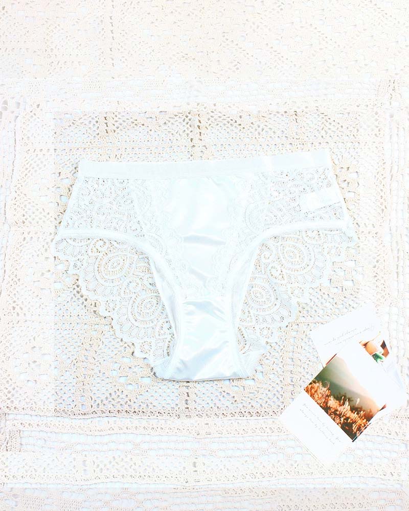 Set De Culottes Femme À Taille Haute En Couleurs Contrastées