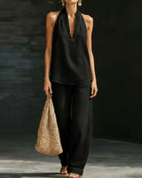 Set Mode Col Halter Jean