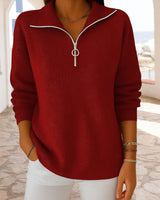 Pull Tendance À Demi-Zip