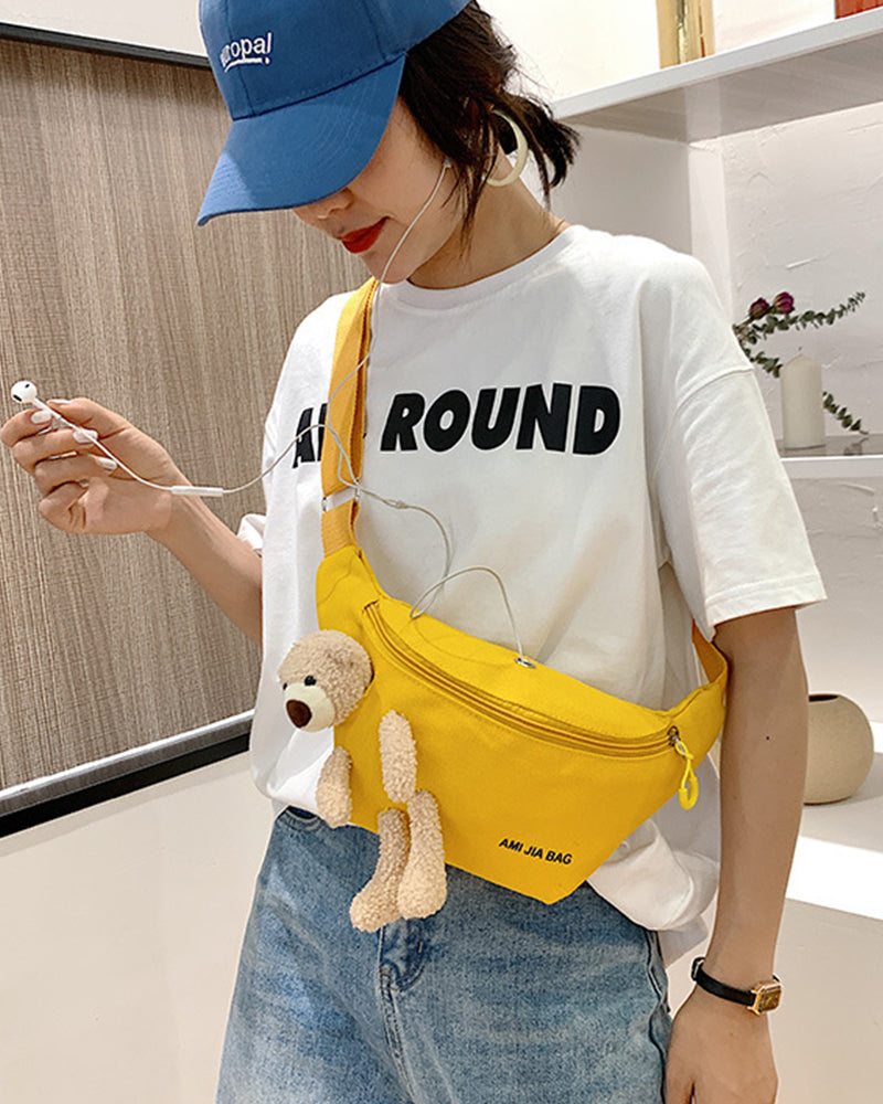 Sac à bandoulière en forme d&