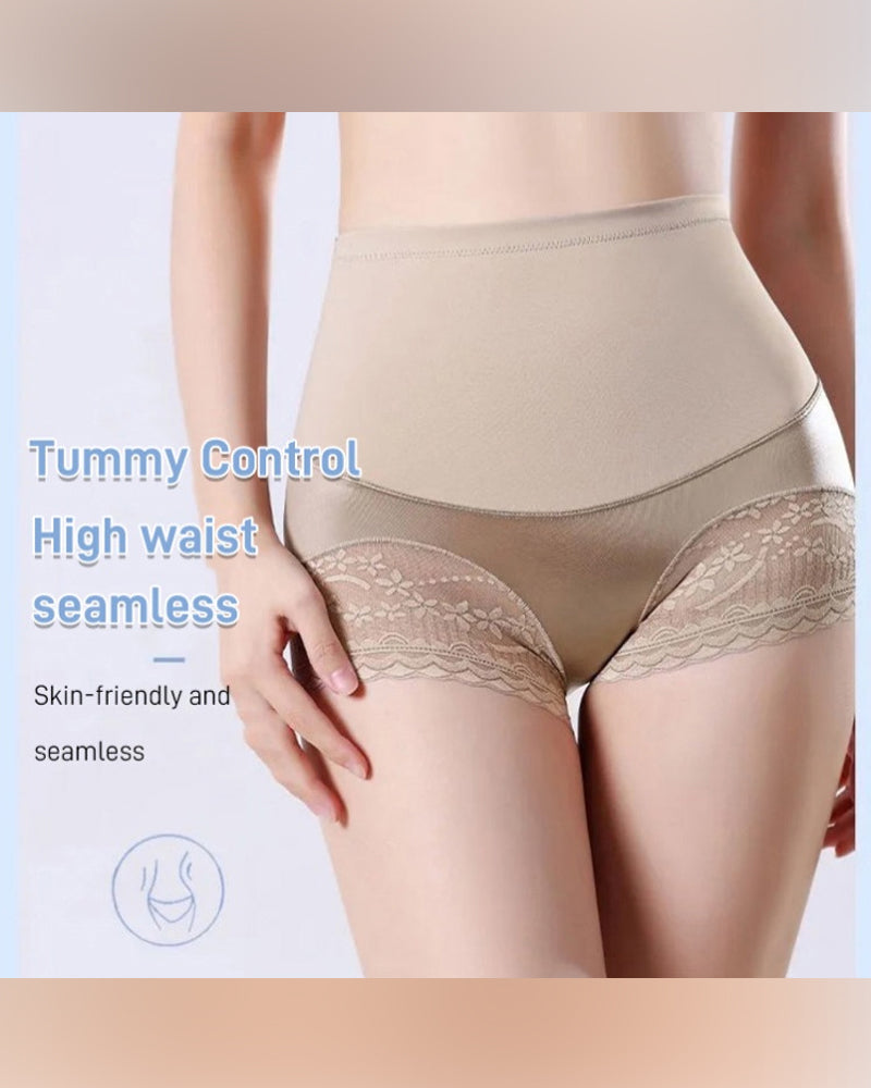 Sous-Vêtements Soyeux Haute Taille Galbant