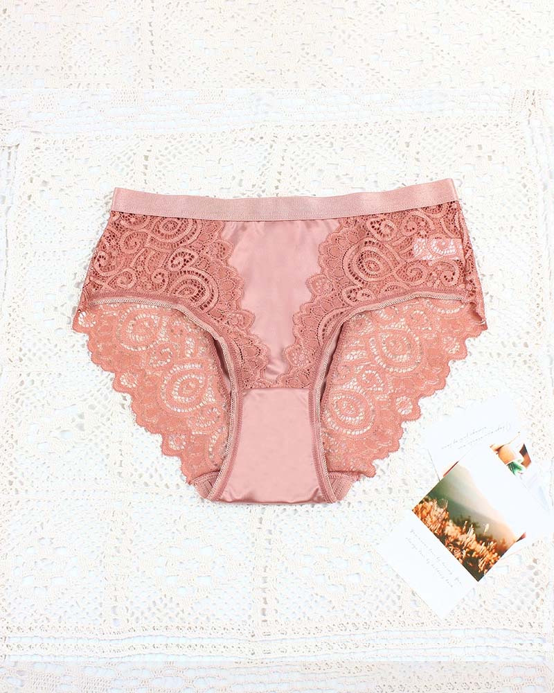 Set De Culottes Femme À Taille Haute En Couleurs Contrastées
