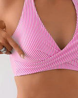 Bikini Sexy À Rayures