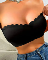 Soutien-Gorge Sans Couture Devant Attache Bandeau Sans Bretelles