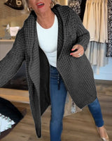 Cardigan de couleur unie