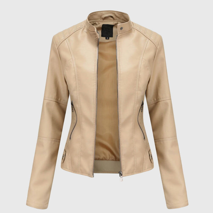 Helene | Veste en cuir élégante pour femme