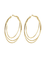 Boucles d'oreilles à plusieurs couches