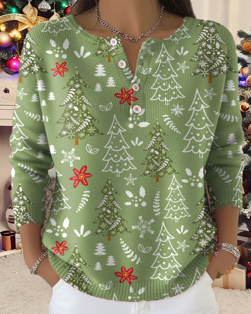 Pull Avec Motif De Sapin De Noël
