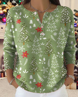 Pull Avec Motif De Sapin De Noël