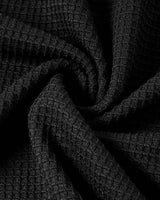 Top Avec Texture en Waffle, Manches Raglan Et Design En Blocs De Couleur