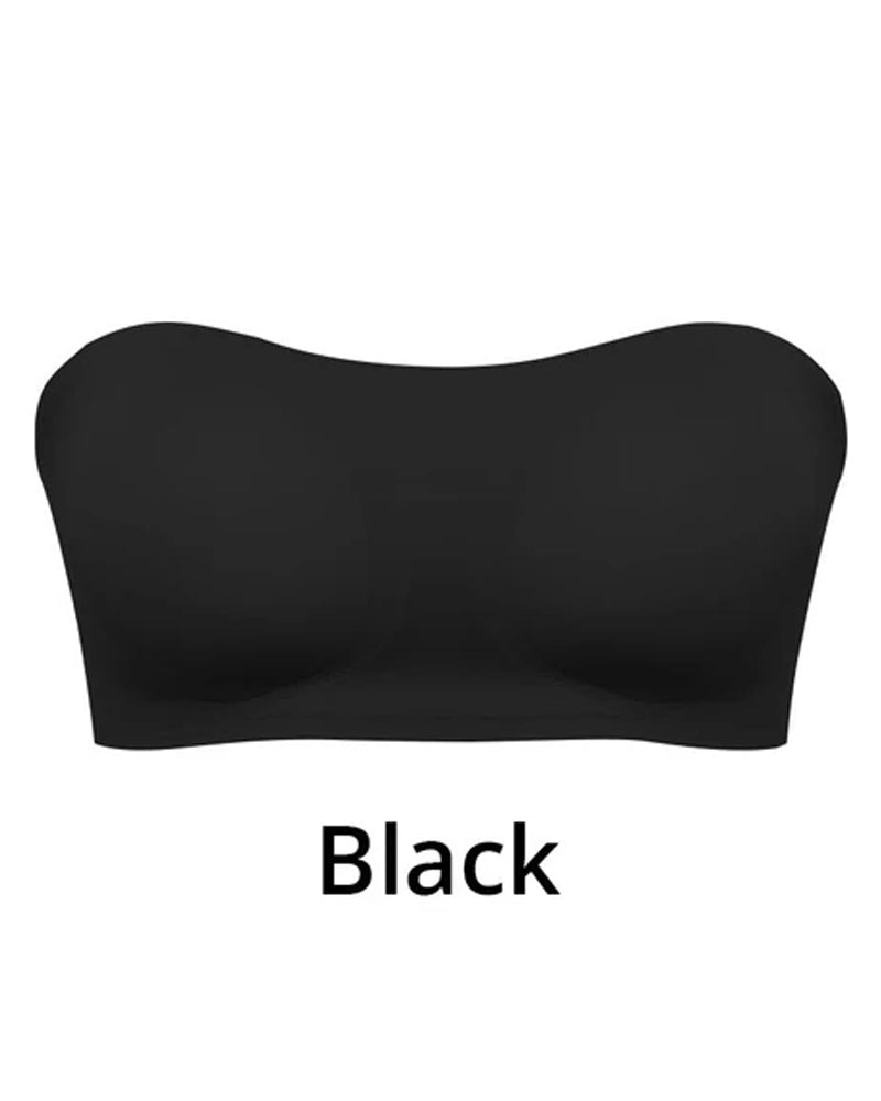 Soutien-Gorge Sans Bretelles Et Sans Armatures Avec Fermeture Latérale Croisée