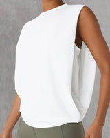 Gilet Sans Manches Col Rond Sport