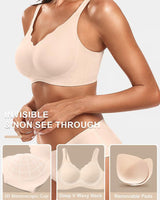 💖Soutien-Gorge Sans Couture Coquillage Push-Up