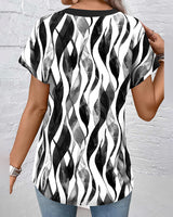 T-Shirt Décontracté Imprimé