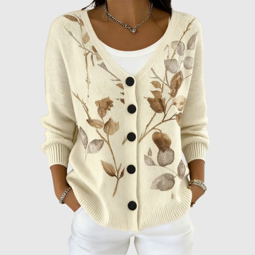 Clara | Cardigan en tricot confortable avec boutons