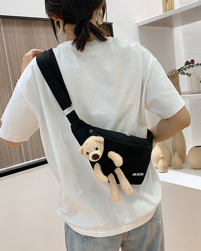 Sac à bandoulière en forme d&