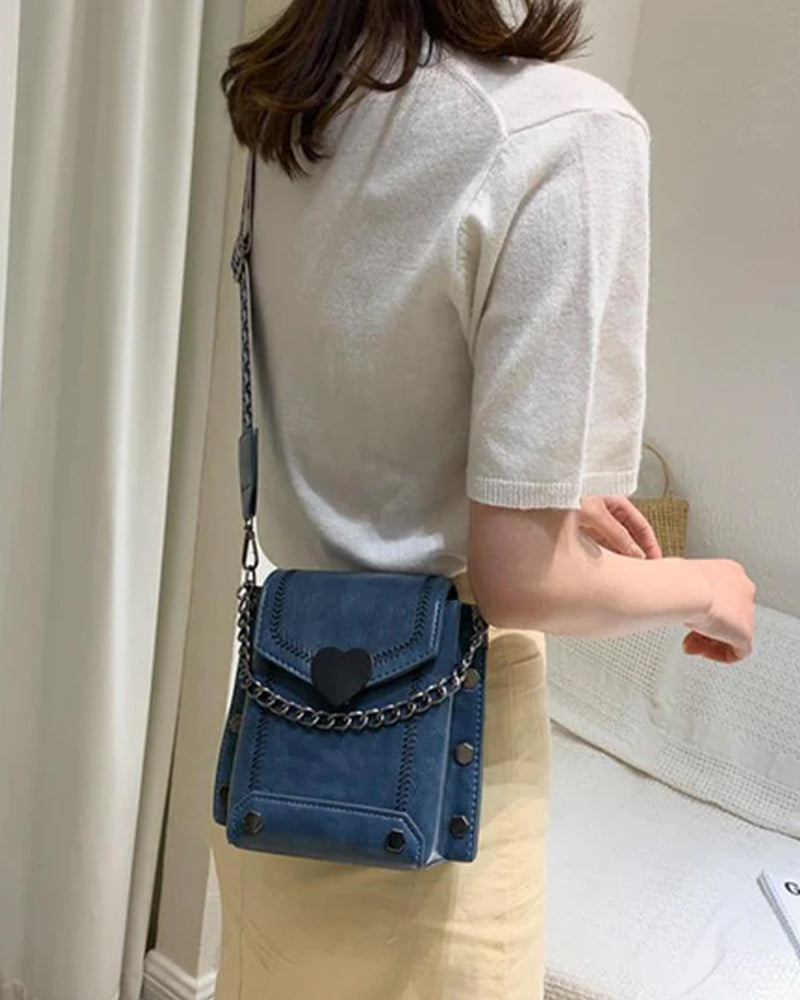 Mini sac chaîne femme
