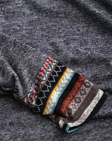 Sweat-shirt à capuche décontracté de couleur contrastée