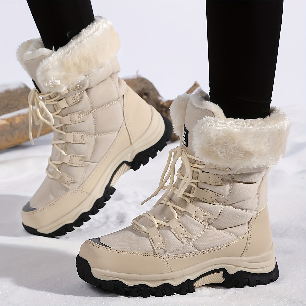 Violette – Bottes d’hiver chaudes femme