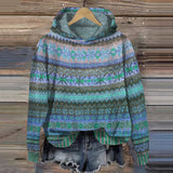 Solveig – Pull femme d’hiver à motif nordique
