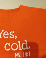Pull Col En V Imprimé Lettre Ample Décontracté