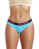 Culotte Imprimé Cœur Taille Basse