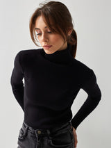 Solene | Pull col roulé classique pour femme